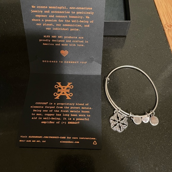 Alex and Ani Endless Knot Bracelet - Picture 2 of 8